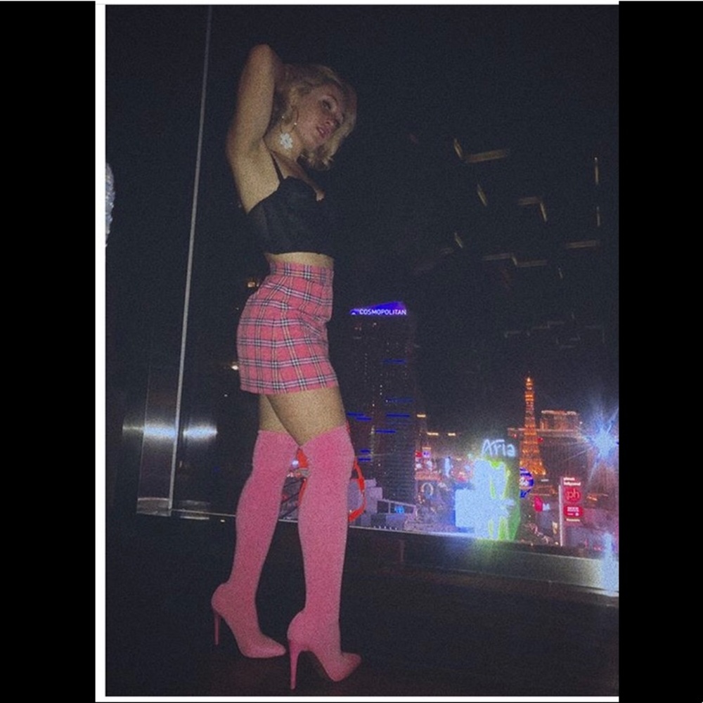 Thigh High Sock Boots